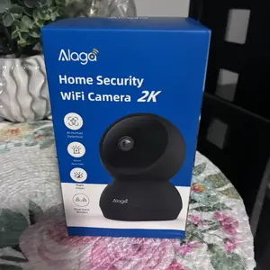 【Price Error】Alaga AI 2K 2.4G/5G WiFi6 Security Camera 3MP CCTV Indoor Monitor 360° PanTilt, Human Detection, Dual-Band, With Alexa