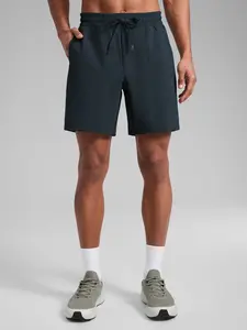 CRZ YOGA Men's Linerless Workout Shorts 7'' - Quick Dry for Running Sports Athletic Gym with Pockets