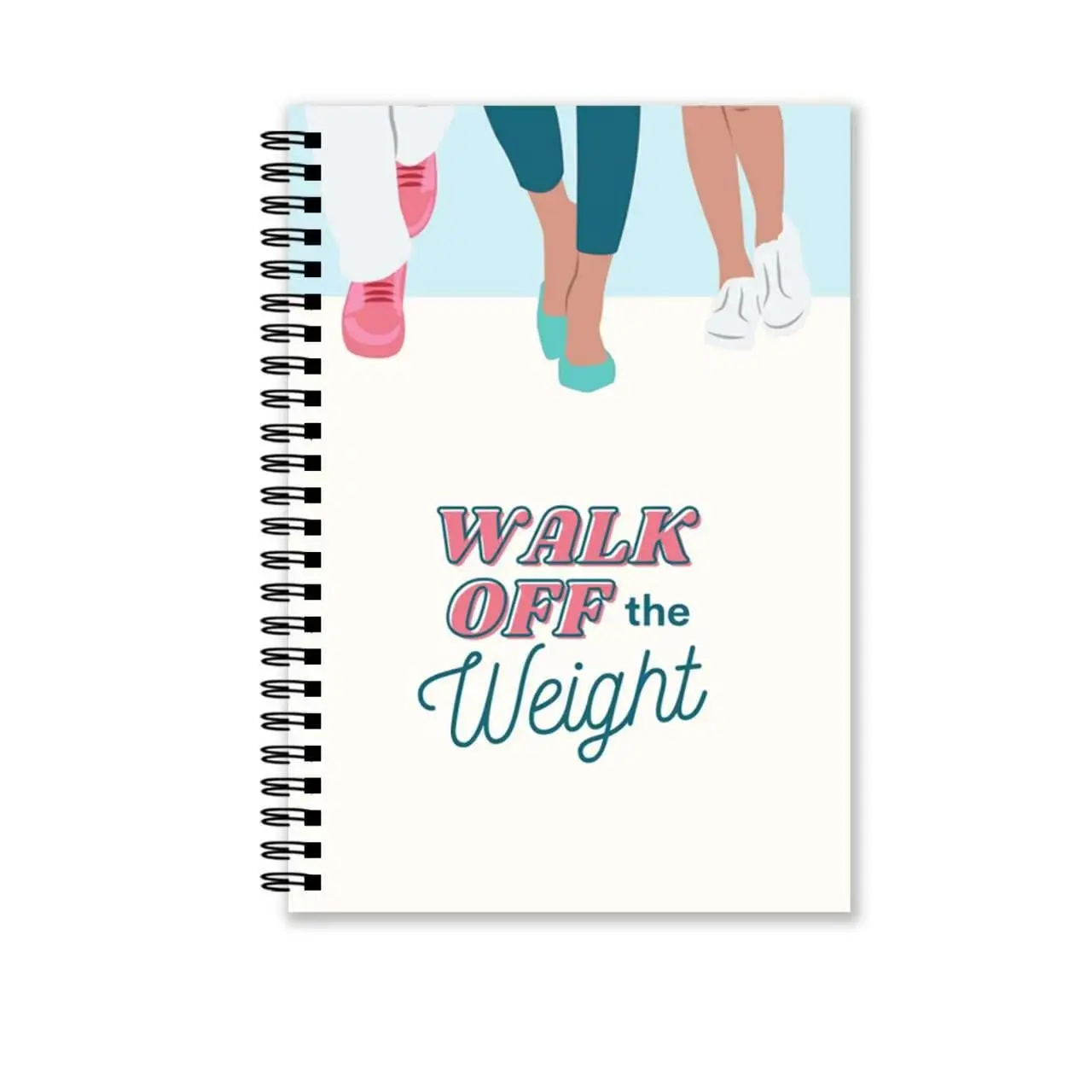 Cross-Border Walk off the Weight Fitness Plan Book, Fat Loss Record Manual, Motivational Slimming Guide, Available Now