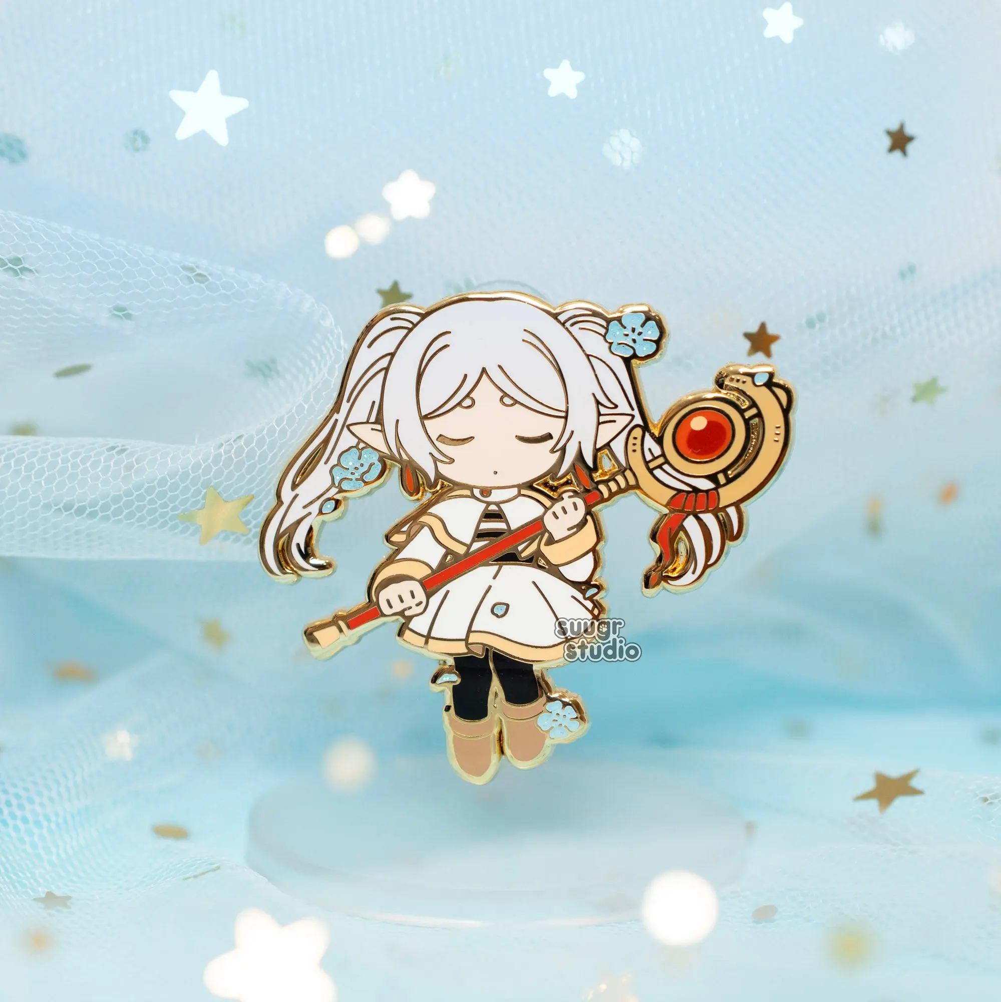 Frieren the Mage Hard Enamel Pin