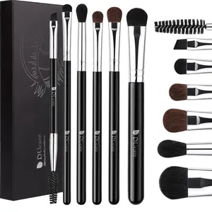 6 Pcs Eye Shadow Brush Set – Eyeshadow Brushes, All Essential Tools for Flawless Blending, Shading, and Defining, Perfect for Creamy or Powder Application, Travel-Friendly, and Ideal for Daily Makeup Looks.