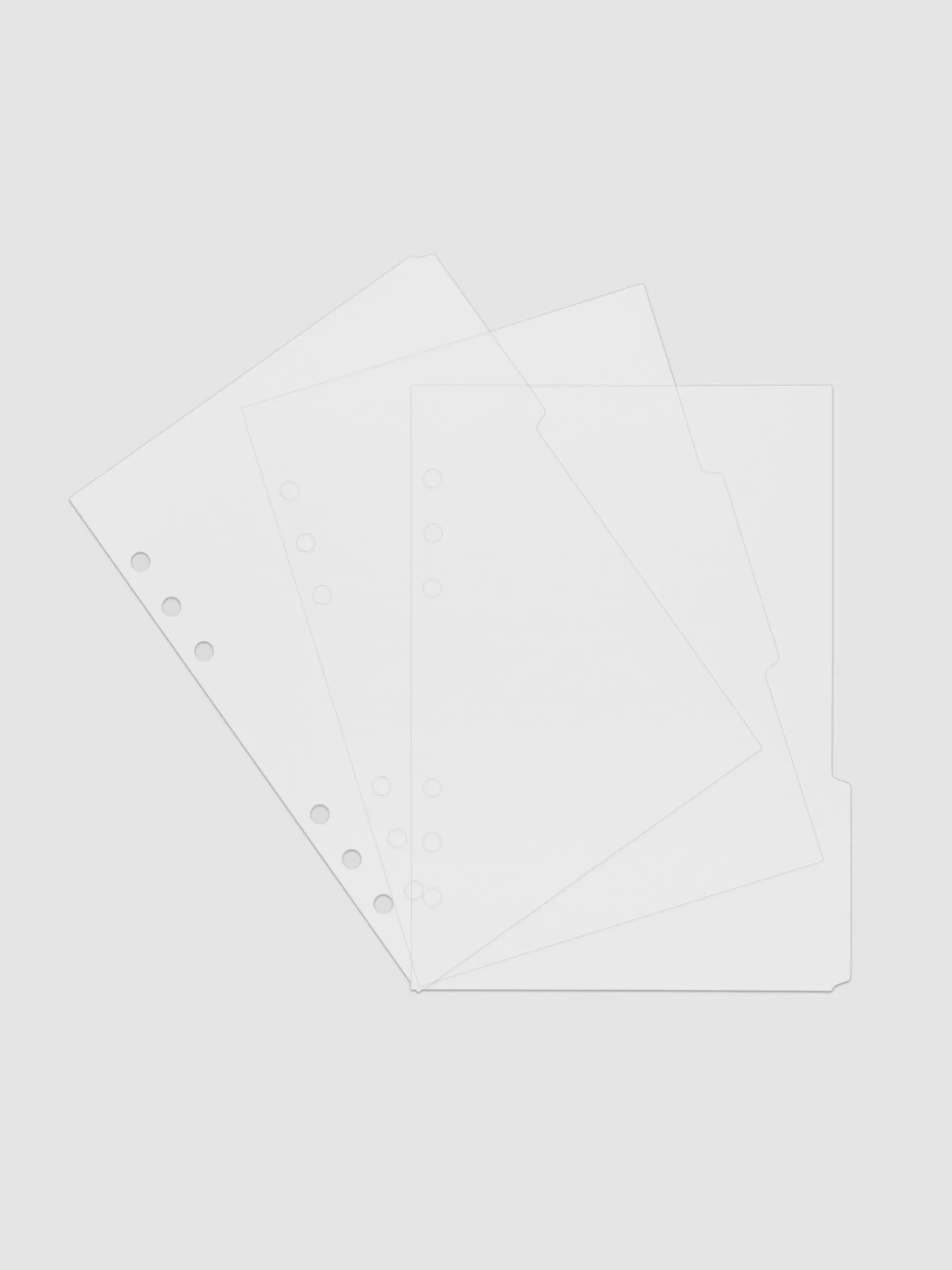 Blank Side Tab Dividers + Labels Set