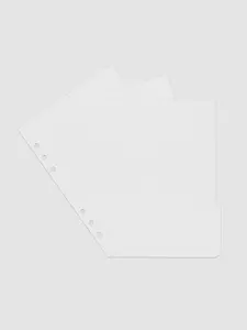Blank Side Tab Dividers + Labels Set