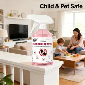 Effective Pest Control Solution for Cockroaches &OtherlnsectsUser-Friendly & Versatile Usage Kills Roaches Dead