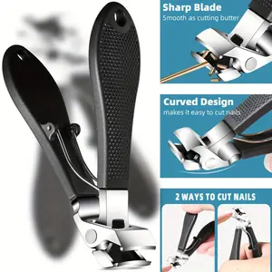 1pc Splash-Proof All-Purpose Clippers - Large Opening Cutter for Pet, Home & Salon Use