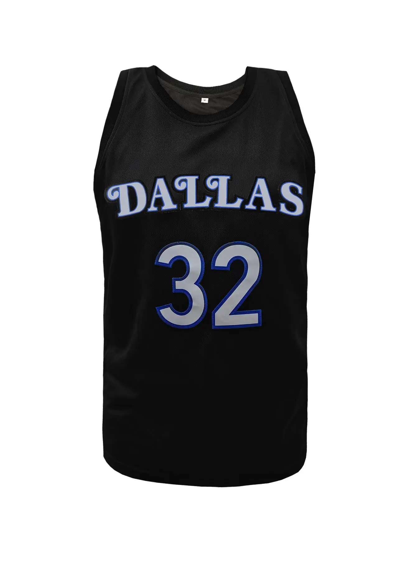 Men'S Black #32 Embroidered Basketball jerseys Slightly Stretch Breathable Sports niform, Sleeveless Basketball Shirt For Training Competition Party Singlet Basketball