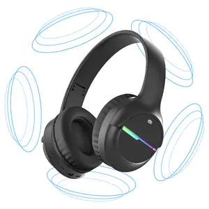 Wireless Headphones Foldable Earphone, Over Ear Bluetooth Headphones with Built-in Mic, Stereo Wireless Headset, Noise Cancellation, Portable for Travel, Home, Office