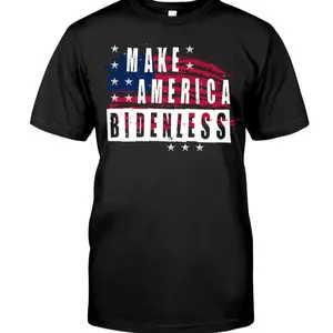 Make America Bidenless shirt, hoodie, sweatshirt Menswear Top Menswear Top Underwear Streetwear Crewneck Round Neck