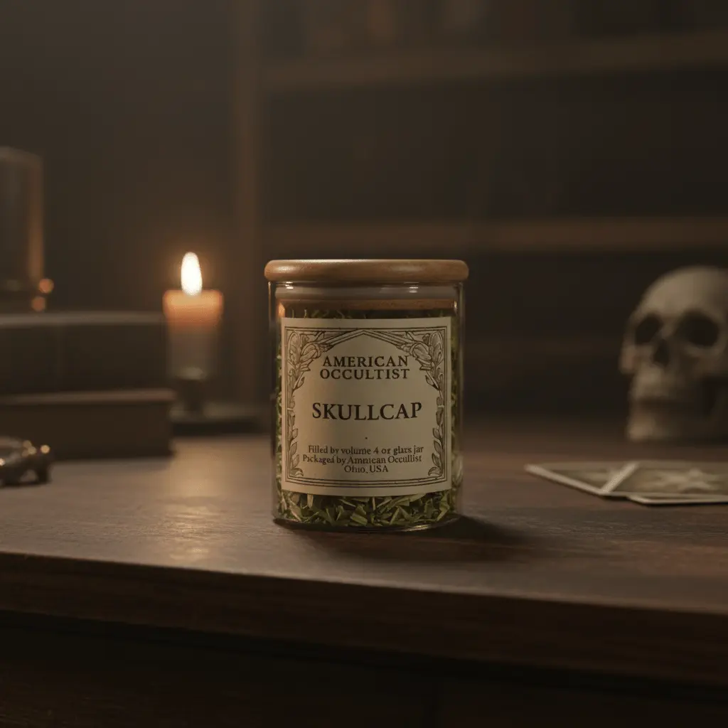 Skullcap Herb Jar
