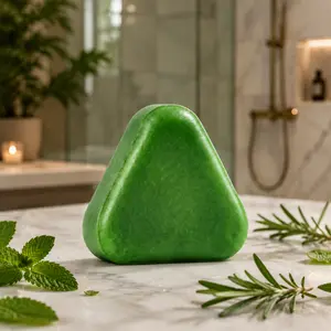 Natural Usman Grass  & Polygonum Multiflorum Shampoo Bar, Anti Hair Loss Solid Shampoo Soap, Promote Hair Growth, Repair Dry Damaged Thin Hair  ，Applicable to  Weak Thinning Hair, Deep Clean Scalp & Stimulate Hair Follicles