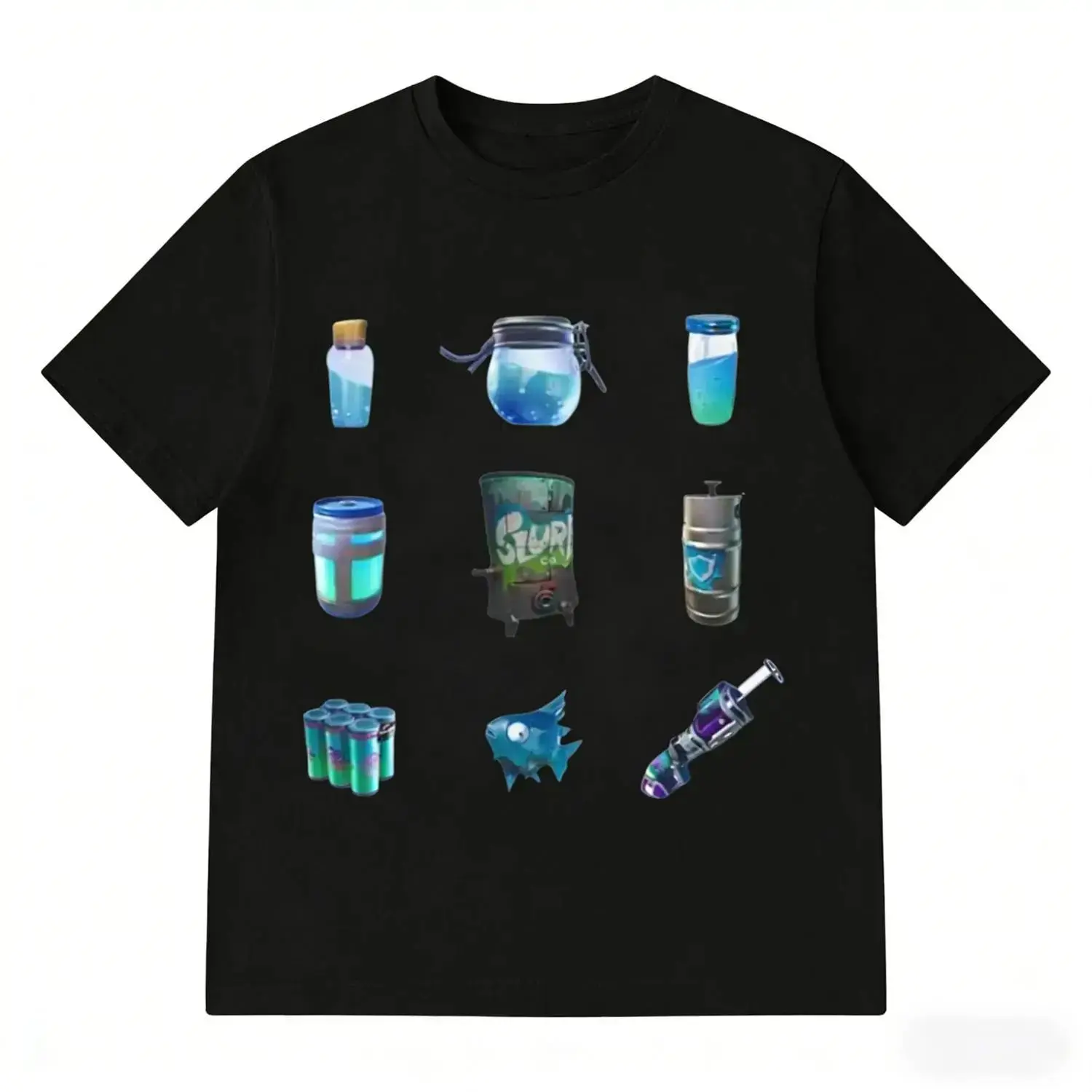 Men's Fortnite Graphic Tshirt - Menswear, Short-Sleeve, Round Neck, Funny Casual 100% Cotton Printed Tee, Ideal Gift for Men