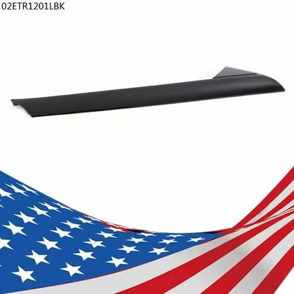 CROSSDESIGN Automotive Left Side (LH) Windshield Outer Trim Pillar Molding, Car Accessory for 2011-19 Ford Explorer Vehicle Parts
