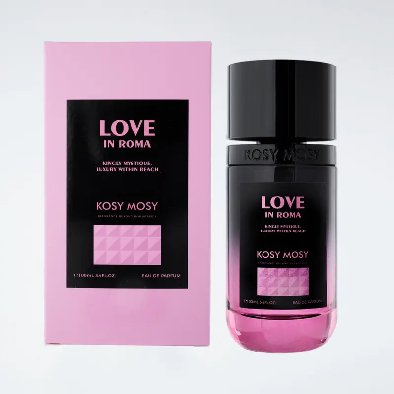 [Kosy Mosy] Unique, luxurious and diversified flower fragrance "LOVE IN ROMA" more lasting delicate perfume 100ml