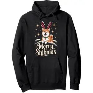 Merry Shibmas – Funny Shiba Inu Christmas Hoodie