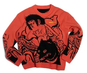 INDIVIDUALIST "KINTARO BIG PRINT" KNIT SWEATER