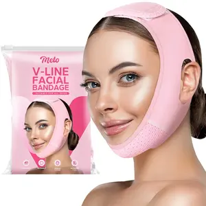 Reusable Face Slimming Strap, V Line Mask, Double Chin Reducer, Chin Up Patch, Face Lift Tape,  V Shaped Belt  Slimming Face Mask to Prevent Sagging Skincare Smooth Facial Comfort