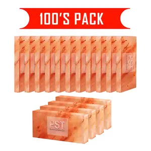 Himalayan Pink Salt Tiles Wholesale Pack of 100 - Salt Tiles for Spa Center