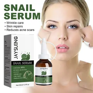 JAYSUING Snail Repair Serum | Snail Secretion Filtrate Hyaluronic Acid Anti-Wrinkle Serum, Gentle for Sensitive Skin, Firming & Brightening
