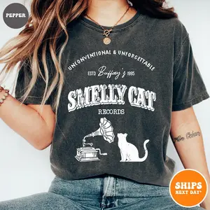 Vintage Cat T-shirt | TV Show Inspired Shirt | 90s TV Show Tee | Friends Series | 90s Shirt | Retro Shirt | Sitcom Inspired | Comfort Colors