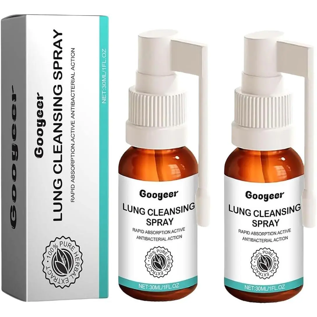 Lung Cleansing Spray Herbal Lung Clear Detox for Smokers Lung Cleansing Spray Herbal Lung Clear Detox for Smokers
