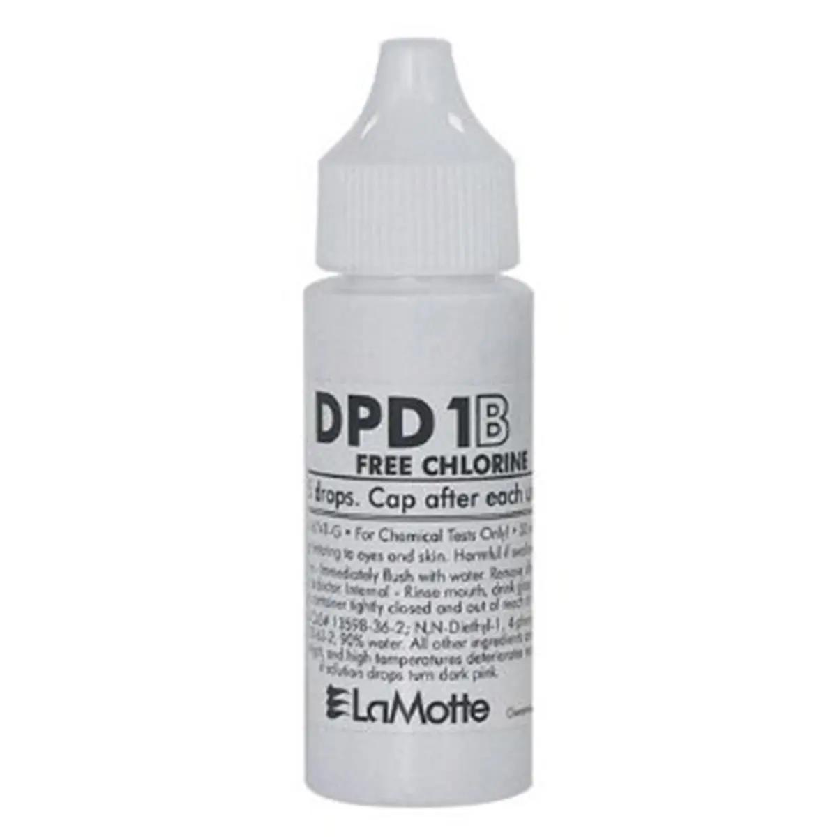 Lamotte P-6741-G DPD 1B Free Chlorine Reagent, 30 mL, for Aquatic Fitness Equipment Chemical Tests