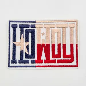 Patriotic HOWDY Embroidered HAT/POCKET Patch