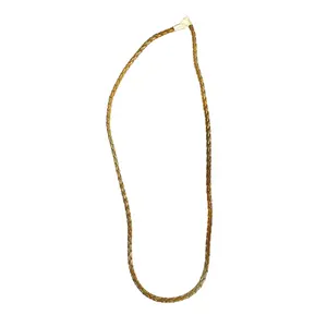 Braided Leather Cord Necklace