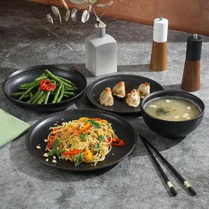 Beckett Stoneware Matte Reactive Glaze 16 Piece Dinnerware Set - Service for 4 - Tableware