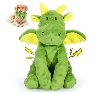 Squeaky Dog Toys Plush Dog Toy with Crinkle Paper Stuffed Durable Dog Chew Toys for Small Middle and Large Dogs-MRWJ