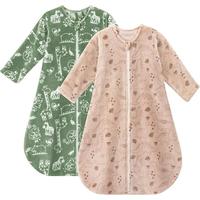 1.5 Tog-apricot Green Giraffe