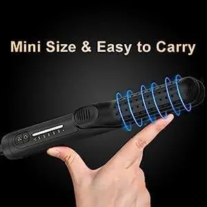 【Mom's gift！】Cold Air Hair Straightener，2 in 1 Hair Straightener & Curler，5 Temperature Shut Off Settings，10S Instant Heating UpIntelligent Temperature Control cold hair straightener curling  iron Hot Comb Comfort