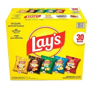 Frito-Lay Lay's Potato Chips Variety Mix - 30-Count Snack Pack