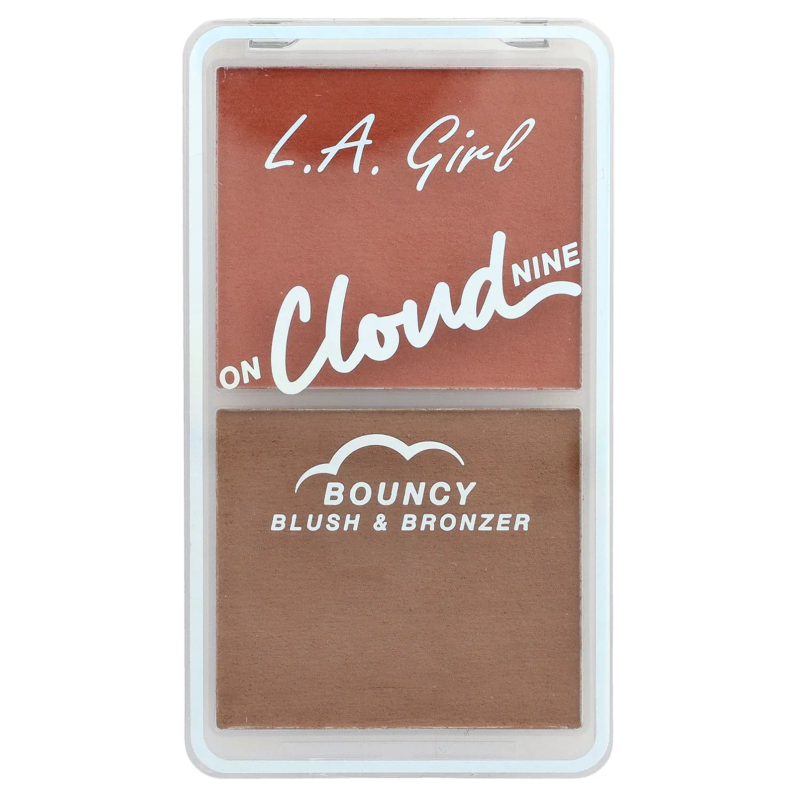L.A. Girl On Cloud Nine, Bouncy Blush & Bronzer, GBL500 Misty Mauve, 0.21 oz (6 g)