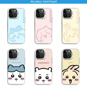 Cartoon Cute Couple Style C-Chiikawa Phone Case ,For iPhone 17 16 15 14 13 12 11 - The Fashionable Design Phone Case Best Christmas Gift For Fans!