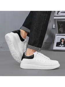 Urban minimalist trend unisex temperament shoes fit all kinds of exquisite commuting scenes, clean lines shape neat and capable dressing image, do not need complicated collocation skills and fully show the fashion pursuit of contemporary youth in simplici
