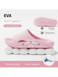 2026 new arch support cool slippers women's home wear non-slip bath bathroom comfortable and non-smelly foot cool slippers