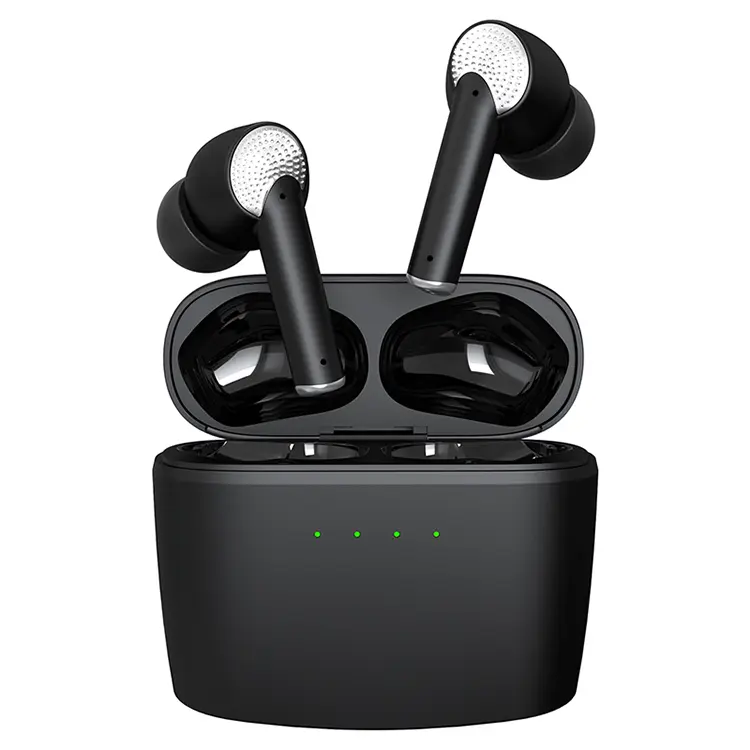 Wireless Earbuds, Bluetooth 5.3 Headphones Ear buds with 50Hrs Battery Life Deep Bass Earphones with Wireless Charging Case & LED Power Display Waterproof Microphone Headset for TV Tablet Phone baclk