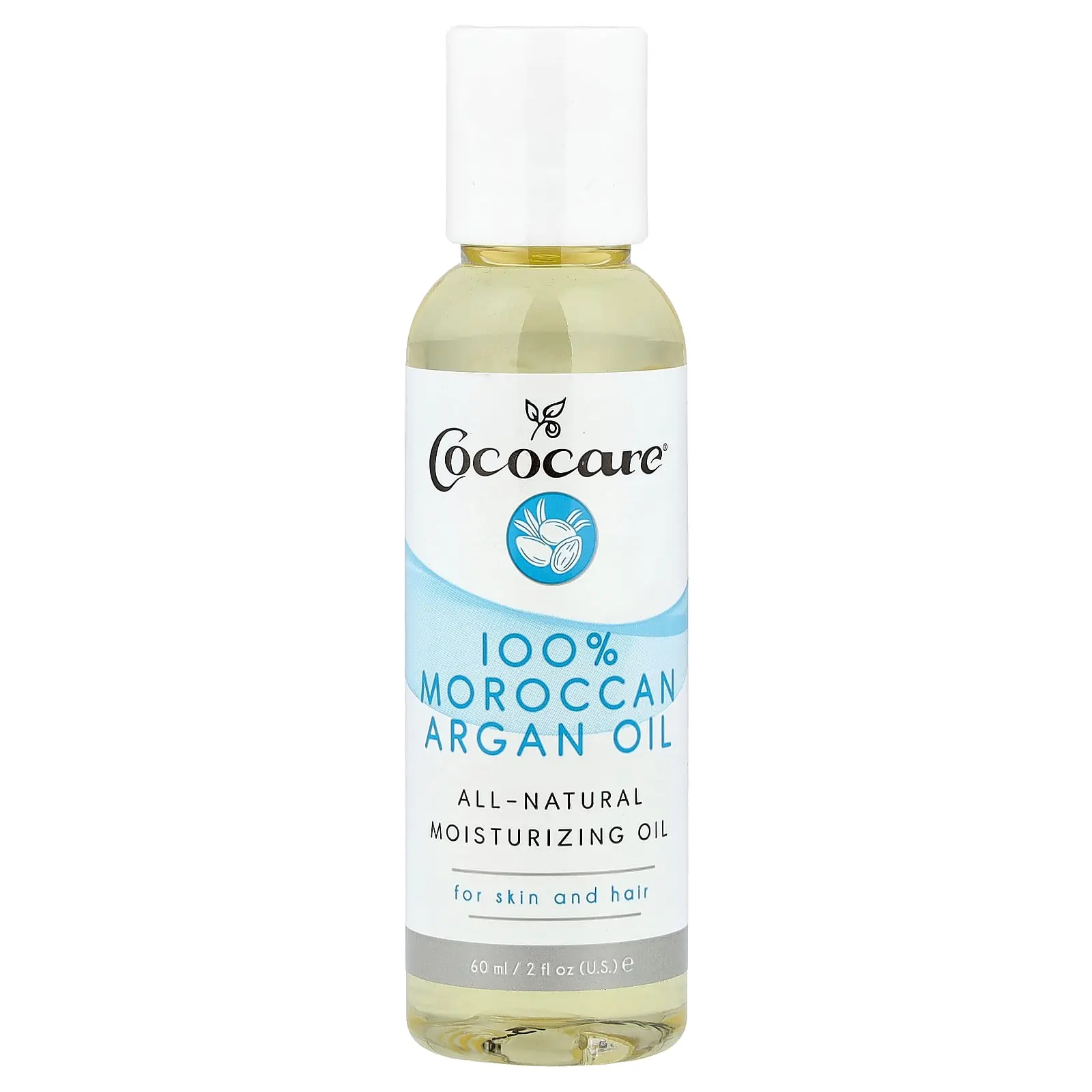 Cococare 100% Moroccan Argan Oil, 2 fl oz (60 ml)