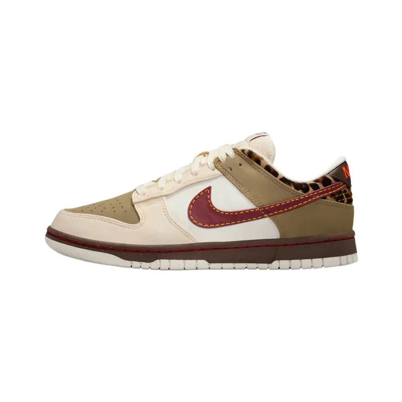 Nike Dunk Low Retro Leopard Khaki Team Red Women’s - Perfect for Casual Footwear Walking Shoes Sneaker Trainer Girl Nike Dunk Low Retro Leopard Khaki Team Red Women’s - Perfect for Casual Footwear Walking Shoes Sneaker Trainer Girl