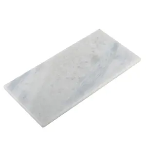 Natural Marble Tray, 12'*6'Coffee Table Vanity Tray/Decorative Tray for Jewerly, Watch, Perfume Candle Tray for Bedroom/Bathroom/Kitchen Countertop Tray(Nambia Fantasy)
