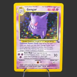 Gengar 05/62 - Fossil Pokemon Card
