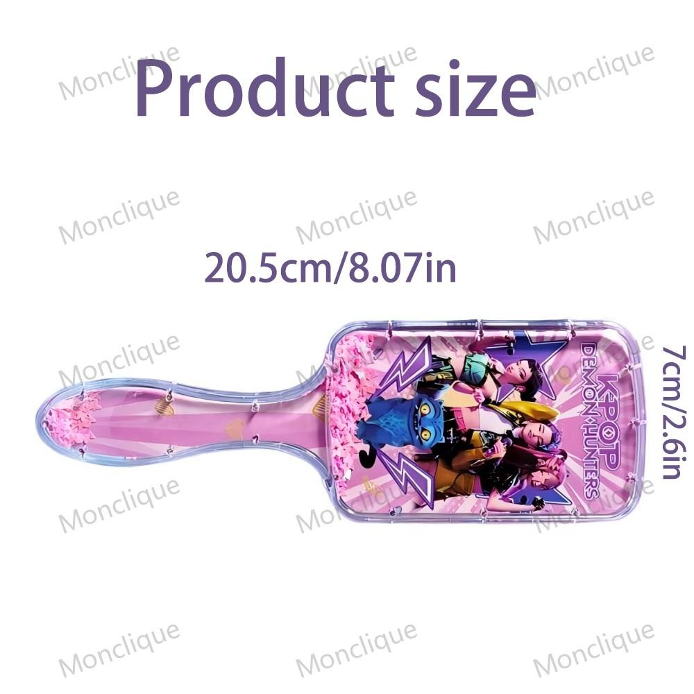 Comb Anime Kpop Demon Hunters Air Cushion Comb Series Cute Cartoon Peripheral Household Fashion Girl Student Comb Fan Club Gifts