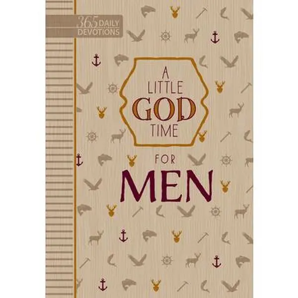 USED Book - A Little God Time for Men: 365 Daily Devotions by Broadstreet Publishing Group LLC (Imitation Leather) - english