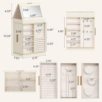 Top Mirror - Creamy White