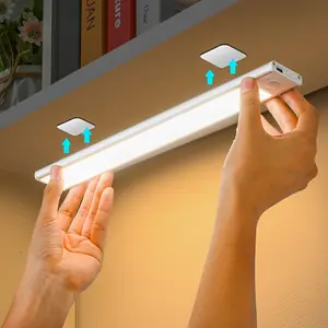 Rechargeable Kitchen Cabinet Light, Modern Adjustable Dimmable LED Lamp, Type-C Charging Interface, Motion Sensor, Magnetic Design, Wireless Lighting, Home Lighting