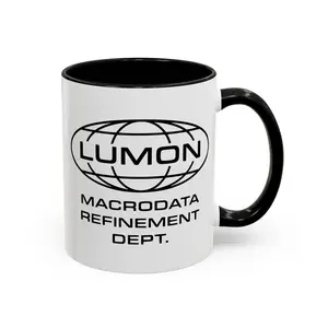 Lumon Macrodata Refinement Severance Mug, Severance Inspired Minimalist Mug, Lumon Mug, Macrodata Refinement Mug, Lumon Coffee Mug