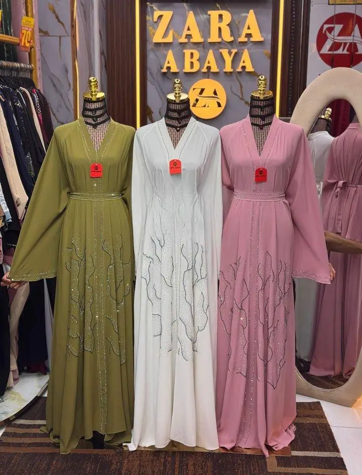 Abaya Dress - Chic & Comfortable High-Quality Material Dubai Fashion for Any Occasion