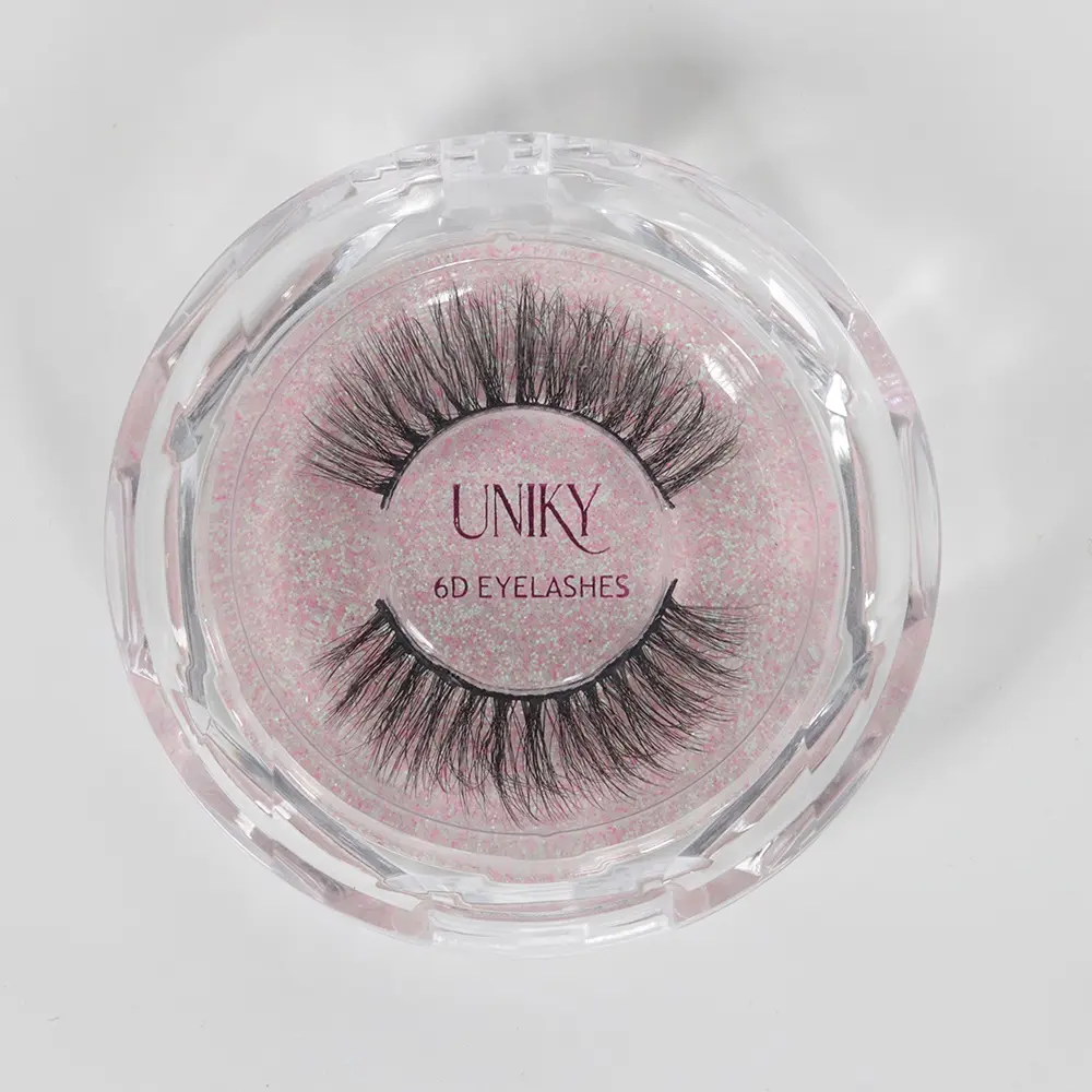 Uniky Hair 1-Piece 6D Eyelash Extension, Cosmetic Lash Clusters for Hair Extensions & Wigs Accessories