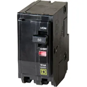 Square D By Schneider Electric QO250CP 50A 2P Plugon Circuit Breaker
