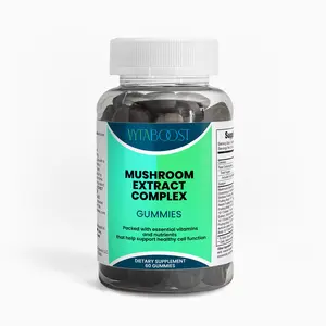 Organic Mushroom Extract Complex Gummies Dietary Supplement